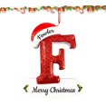 thumbnail image 1 of Adornos navideños personalizados de 26 letras, adornos navideños personalizados con bendición de nombre, adornos para árboles de Navidad 2024, para mamá y papá, 1 of 6