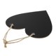 thumbnail image 2 of Blank Love Heart Chalkboard Wooden Hanging Blackboard Sign for Wedding Messaging, 2 of 3
