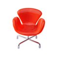 thumbnail image 2 of Sillón de casa de muñecas 1/6 Dollhouse Chair Backrest Mini Colorful for Bedroom Pretend Play Dolls , Naranja, 2 of 7