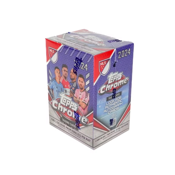 Caja de 28 Cartas Coleccionables Topps MLS Chrome