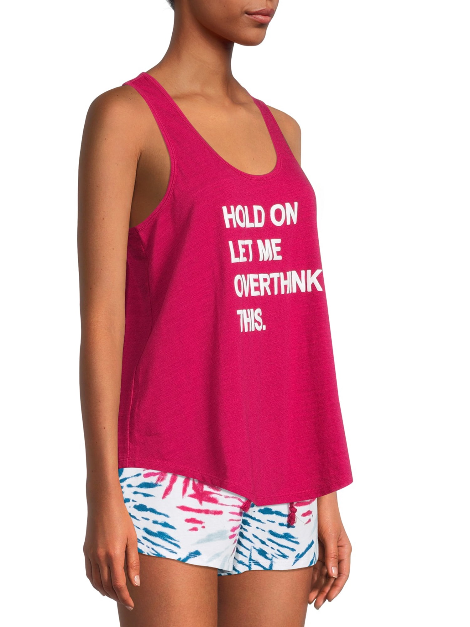 Secret Treasures Women's Hold On Sleep Tank Top