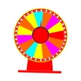 thumbnail image 2 of Tabletop Prize Turntable with Pen Customize Erasable Surface Casino Prize Wheels 50cm Equally, 2 of 9