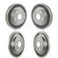 thumbnail image 1 of Genius Front Rear Coated Disc Brake Rotors Kit for Car Toyota Corolla Prius Prime AWD-e KG-101286, 1 of 9