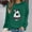 A314 Army Green, variant on Women's Cute Ghost Graphic Sweatshirts Funny Halloween Pullover Tops Casual Long Sleeve Crewneck Shirts Loose Fit Fall Clothes Novelty Holiday Graphic Tees