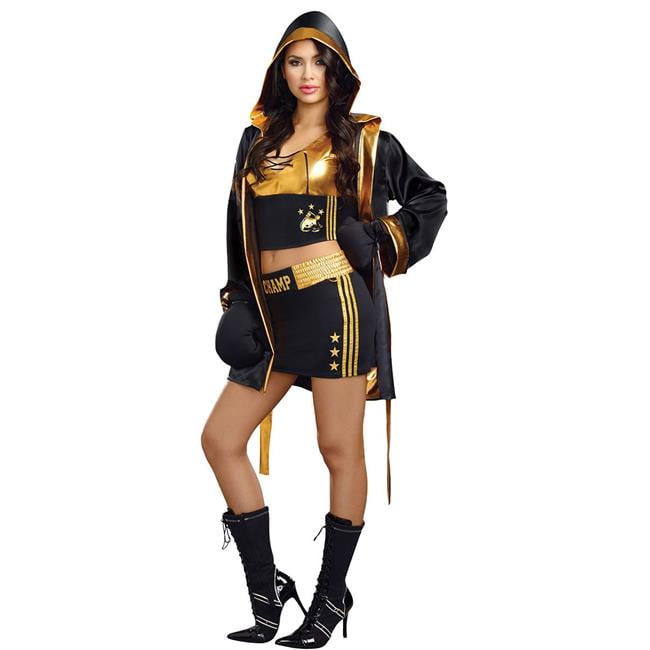 black gold costume