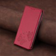 thumbnail image 7 of For Google Pixel 10 / Pixel 10 Pro 6.3" 【RFID Blocking 】Protective Purse Case Double Butterfly Strong Magnetic Attachment/Closure, Card Slots/Pocket, PU Leather Flip Wallet Case,Red, 7 of 7