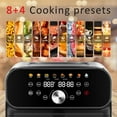 Air Fryer, 6QT Air Fryer Oven with LED Digital Touchscreen, 12 Preset