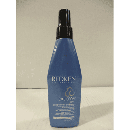 Redken Extreme Cat Strengthening Treatment Hair Spray - 5 Ounces Pack of (Best Way To Remove Cat Hair)