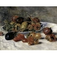 thumbnail image 2 of Renoir, Pierre-Auguste 32x26 Gold Ornate Wood Framed with Double Matting Museum Art Print Titled - Mediterranean Fruits, 2 of 4