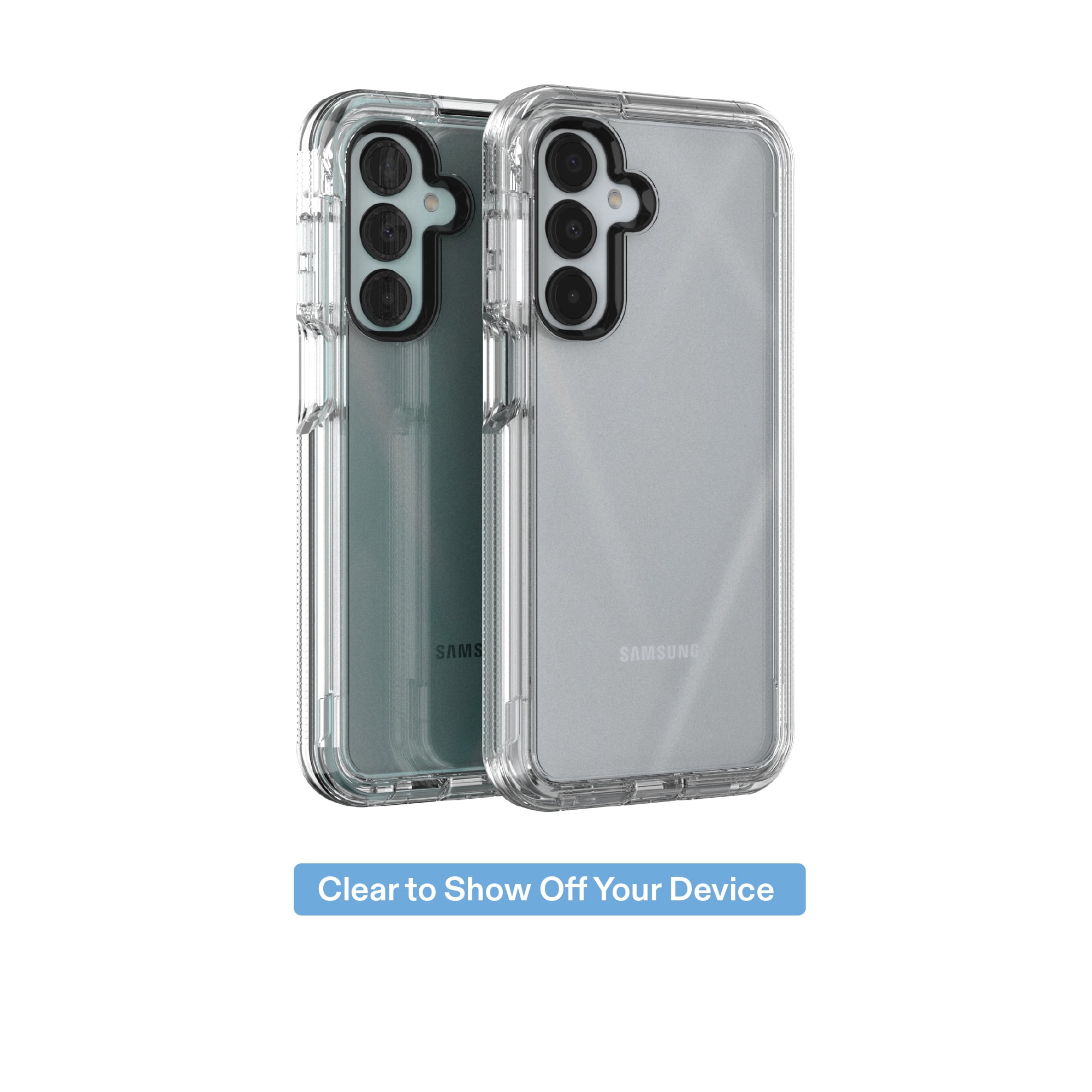 onn Rugged Phone Case for Samsung Galaxy A16 5G - Clear
