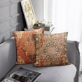 thumbnail image 4 of Throw Pillow Covers Home Decor Set of 4 Pillow Cases Decorative 18 x 18 Inches Cushion Couch Sofa Pillowcases Turkey Vakiflar Kilim Ancient Antique, 4 of 6