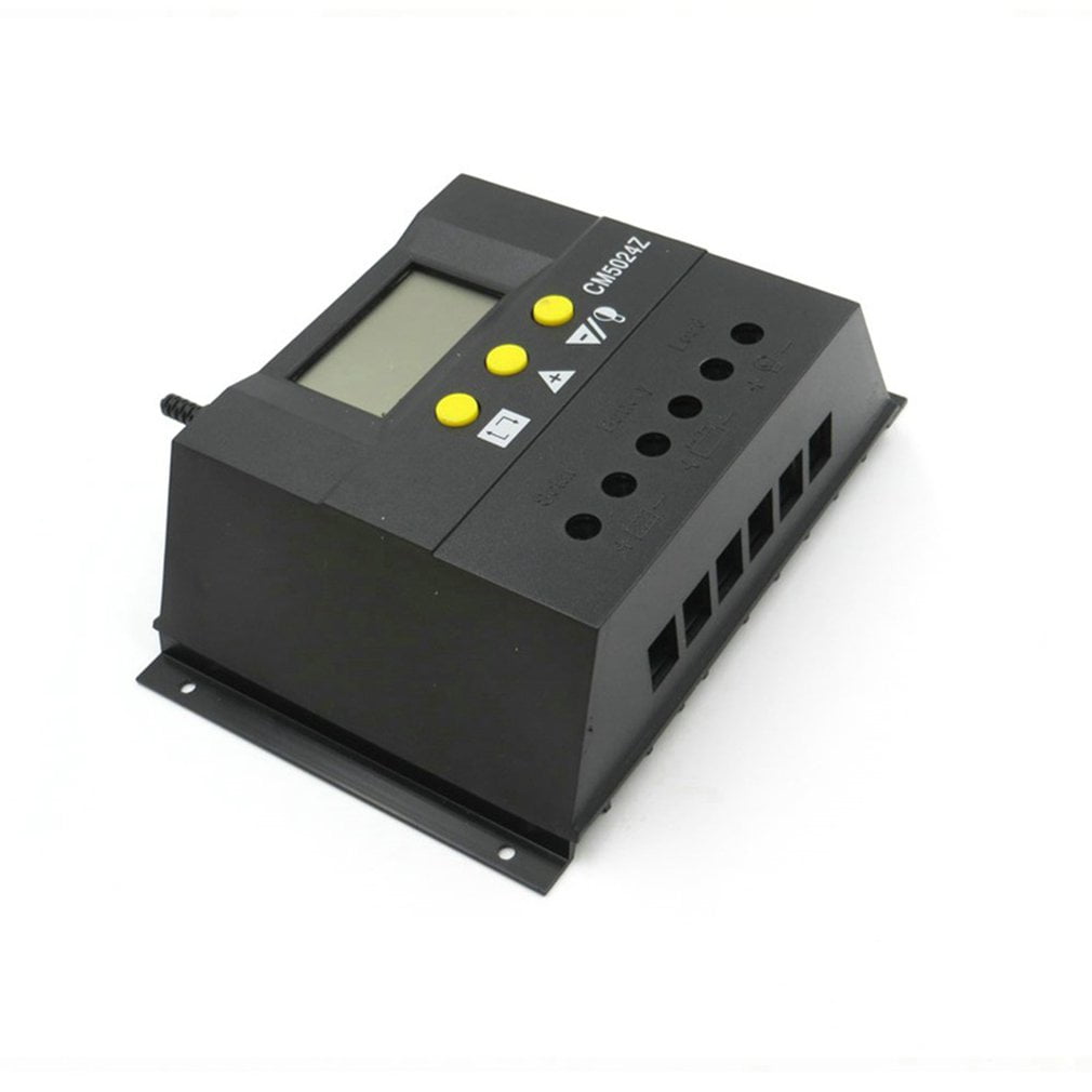 24V 50A Solar Charge Controller CM5024 Battery Regulator Charger with Temperature Sensor PWM 12V 24V 50A Solar Charge Controller CM5024 Battery Regulator Charger with Temperature Sensor PWM 12V
