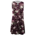 thumbnail image 4 of Mchoice Womens Summer Dresses Fashion Floral Printed Comfortable Mini Dresses Loose Sleeveless Casual Skirt, 4 of 4
