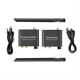 thumbnail image 4 of Transmisor y Receptor de Audio Inalámbrico Adaptador de Audio Inalámbrico 50M 5.8G con Convertidor R/L de 3.5mm para TV Box DVD PC, 4 of 5