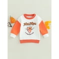 thumbnail image 2 of Cenuakty Kids Sweatshirt, Long Sleeve Crew Neck Pie Letters Print Hoodie Pullover Thanksgiving Clothes for Boys Girls, 2 of 8