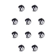 thumbnail image 3 of Greeniant Casco Seguridad para mascotas Sombreros divertidos Sombreros lindos Accesorios Gorros para la cabeza Cascos para aves de corral para patitos de negro 8 10piezas Greeniant CBP377051, 3 of 5