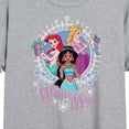 thumbnail image 3 of Disney Princess - Winter Magic - Women's Oversized T-Shirt, 3 of 5