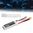 thumbnail image 4 of FPV Drone Lithium Battery, 450mAh RC Quadcopter Lithium Battery High Performance A Grade Cell 75C  for Replacement 2S 7.4V, 4 of 7