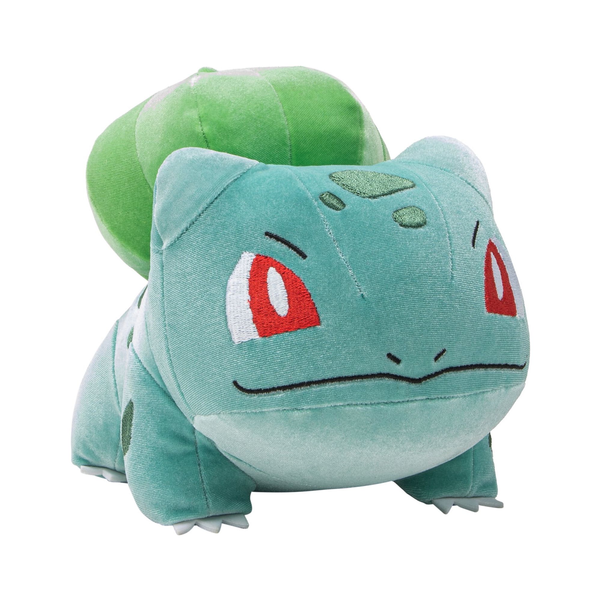 Pokemon Select Velvet Plush - 8 inch Bulbasaur with Unique Fabric and Authentic Details