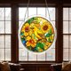 thumbnail image 3 of Acrylic Puzzles Suncatcher Window Hanging 83 Pieces 7.4 Inch Acrylic Puzzles Garden Decoration For Women Men Mom Birthday Gift Home Decor, 3 of 6