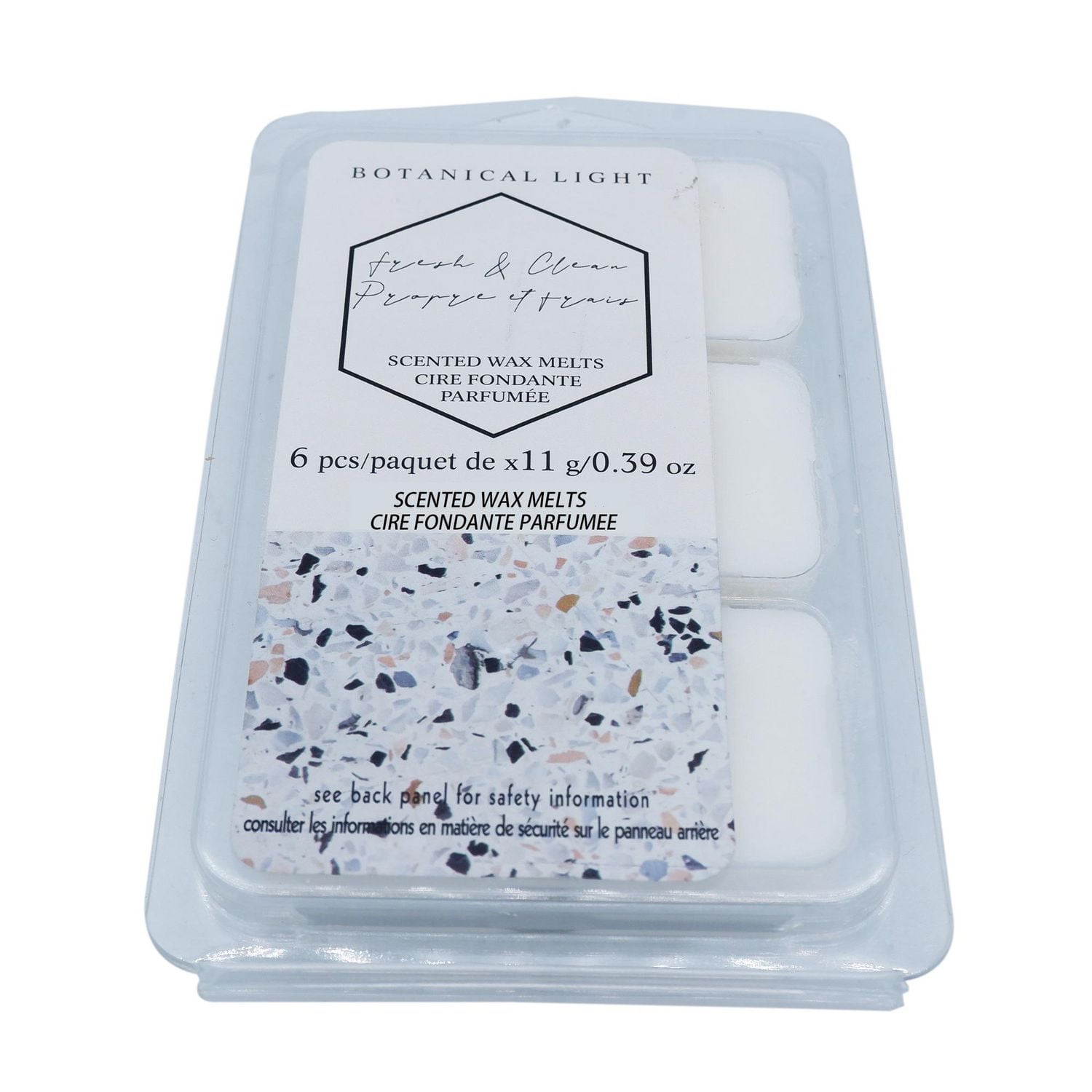 Propre et frais CIRE FONDANTE PARFUMÉE - Paquet de 6