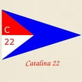 thumbnail image 3 of CafePress - Catalina 22 Burgee Light T Shirt - Men's Classic Graphic T-Shirt, 3 of 4