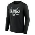 thumbnail image 2 of Men's Black Los Angeles Kings Team Covert Long Sleeve T-Shirt, 2 of 3