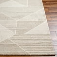 thumbnail image 4 of Hauteloom Almas Living Room, Bedroom Area Rug - Farmhouse - Modern Abstract Geometric Carpet - High Pile - Brown, Gray, Beige, Cream - 9' x 12', 4 of 6