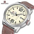 thumbnail image 2 of 2017 NEW NAVIFORCE Fashion Brand Men Sports Watches Men\'s Waterproof Leather Quartz Clock Man military Watch Relogio Masculino" 26-27s, 2 of 5
