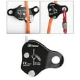 thumbnail image 4 of Safety Rope Grab Rock Climbing Arborist Fall Exploring Rappelling Caving Arrester Pulley Device Black, 4 of 9