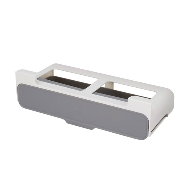 Organizador de tarros Spic Estante para botellas de especias montado en la pared Estante de plástico para cajones para gabinetes de salsas de cocina Guardurnaity HA006627-00