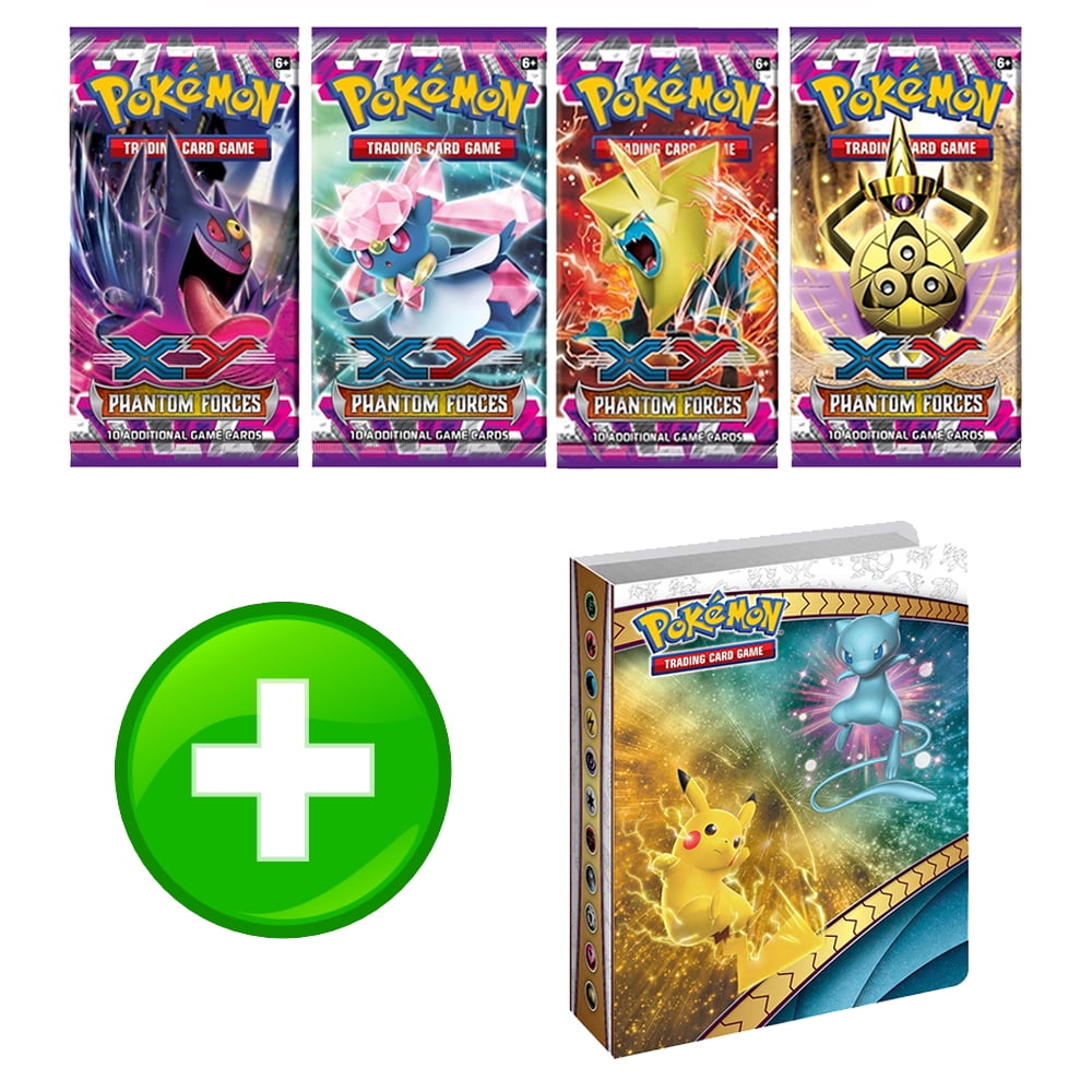 Pokemon Phantom Forces Booster Pack with Shining Legends Mini Binder
