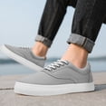 thumbnail image 4 of Adult Platform Canvas Shoes Fashion Men’s Sneakers Classic Non-Slip Low Top Shoes Comfortable Casual Sneakers, 4 of 4