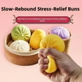 thumbnail image 3 of Giant Dumpling Squishy, Giant Mystery Dumplings Large Stress Relief Sensory Ball for Adults & Teens, Anxiety Relief Fidget , Soft Squeeze Decompression Dough, 3 of 13