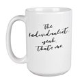 thumbnail image 1 of Enneagram Type 4 - Coffee and Tea Gift Mug: The Individualist.yeah, that's me. (15oz), 1 of 4