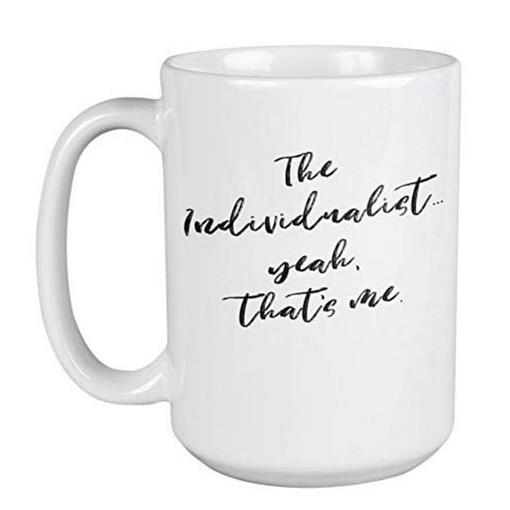 Enneagram Type 4 - Coffee and Tea Gift Mug: The Individualist.yeah, that's me. (15oz)