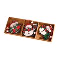 thumbnail image 5 of Hanging Slices,christmas Wooden Hanging Ornaments Decor Pendants,Wood Slices Crafts Slices Pendant Xmas Tree,Wooden Shapes Christmas Tree Gifts Party Supplies,Xmas Pendants Snowman, 5 of 8
