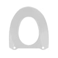 thumbnail image 1 of Funda para asiento de inodoro, almohadillas portátiles, impermeables, universales, reutilizables, para el hogar, cojín de plástico transparente, alfombrilla para taburete, 1 of 8