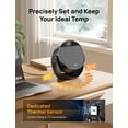 thumbnail image 4 of DREO Space Heaters for Indoor Use, 60&Acirc;&deg; Adjustable Tilt, 11.5ft/s Electric Heater with Thermostat, 8 Safety Protections, 3 Heat & 3 Fan Levels, Rem, 4 of 8