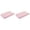 B*2, variant on CMYYNNA Baby Bed Cover Breathable Simple Style Baby Nursing Table Cover Soft Smooth Changing Pads Cover Soft Comfy Bassinet Pad,Pink