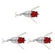thumbnail image 1 of Yuarrent Cebo falso superficie señuelo herramientas de pesca artificiales buen ocultamiento rojo Type1 NO1, 1 of 6