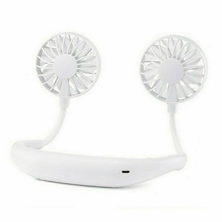 

Clearance! Neckband Lazy Fan 3 Speeds Adjustable Wearable Fan USB Charging