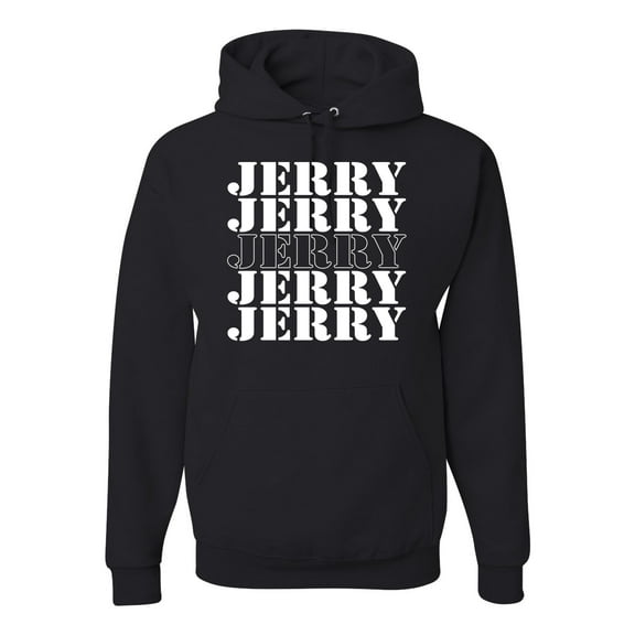 Wild Bobby Jerry Springer 90's TV Talk Show Host Jerry Jerry Chant Famous People Unisex Hoodie Sweatshirt, Black, Small
