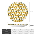 thumbnail image 2 of Kdxio Yellow Pears Bone China Decorative Plate Ceramic Decorative Plate for Home Office Wall Stand Decorative Plates for Home Bedroom-10in, 2 of 6