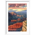 thumbnail image 2 of Art.com Grand Canyon National Park - Mather Point Art Print by Lantern Press, White Frame Wall Art, 17" x 23", 2 of 5