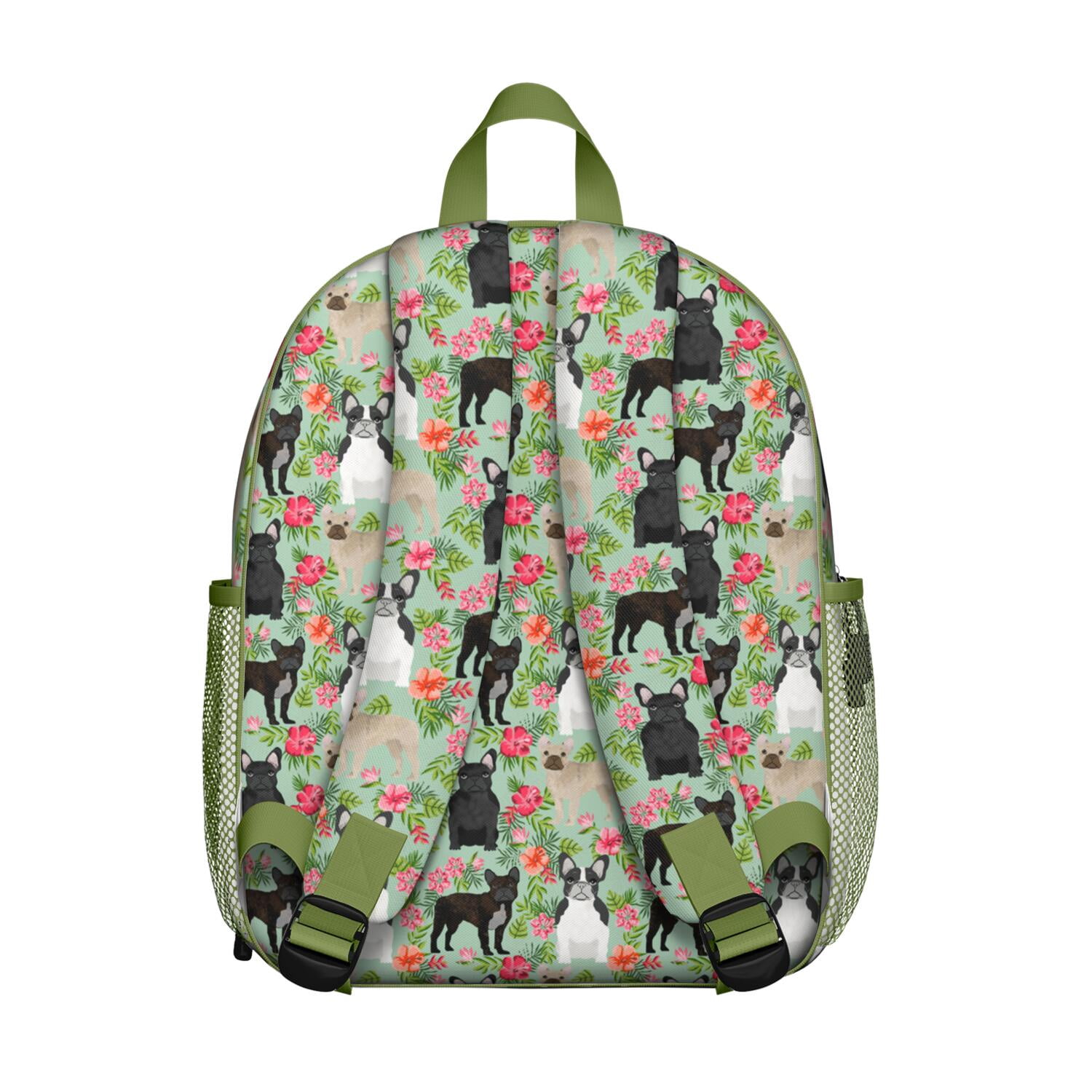 Colorful Symmetrical Plaid Stripes Ergonomic Backpack with Padded Shoulder Straps