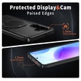 thumbnail image 2 of Allytechgroup Shockproof Kickstand Case for Samsung Galaxy S25 FE, Slim PC+TPU Hybrid Back Cover Support Wireless Charging Anti-Scratch & Drop Protection for Samsung Galaxy S25 FE, Black, 2 of 6