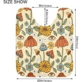 thumbnail image 5 of GZHJMY Mushroom Eyes Bathroom Rug 24"×16",Non-Slip High Absorbent Bath Mat Rug Machine Washable Bahtub Mats, 5 of 7