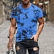 thumbnail image 2 of Camisetas de Manga Corta para Hombre Imprimir Deportes Camiseta de Cuello Redondo de Manga Corta, Blusa de Poliéster de Algodón Casual, 2 of 5