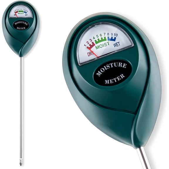 Soil Tester, 3-in-1 Plant Moisture Meter Light and PH Tester for Home, Garden, Lawn, Farm, Indoor and Outdoor Use, Promote Plants Healthy Growth